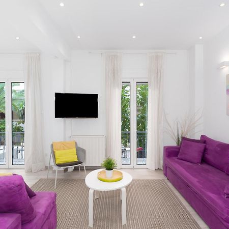 Spacious Modern Apartment In Athens Near Metro Bagian luar foto